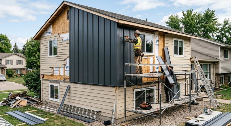 Metal Paneling Installation in Boston, MA
